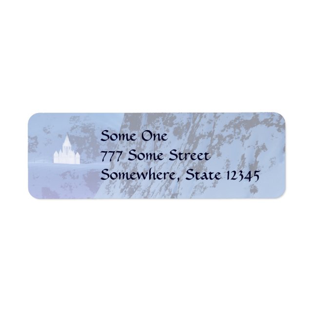 Etiqueta Pass of Light Address Labels (Frente)