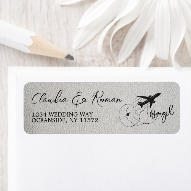 Etiqueta Passaporte Branco Brasil (Insitu)