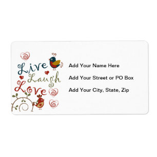 Etiqueta Pássaros do Amor