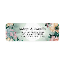 Pastel Flower Elegance: Casamento Floral Verde Sag