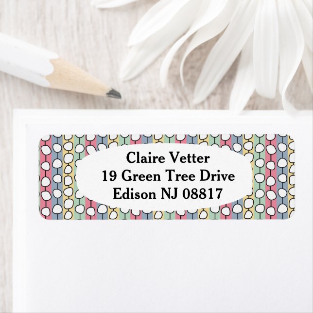 Etiqueta Pastel MCM Colorida Linhas (Insitu)