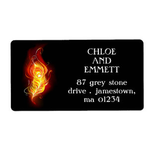 Etiqueta Patilha de Fogo