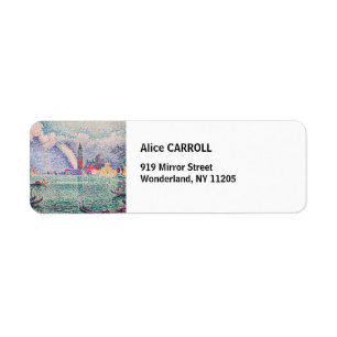 Etiqueta Paul Signac - Arco-Íris, Veneza