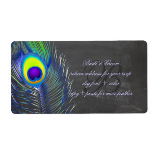 Etiqueta Pavão/quadro PixDezines