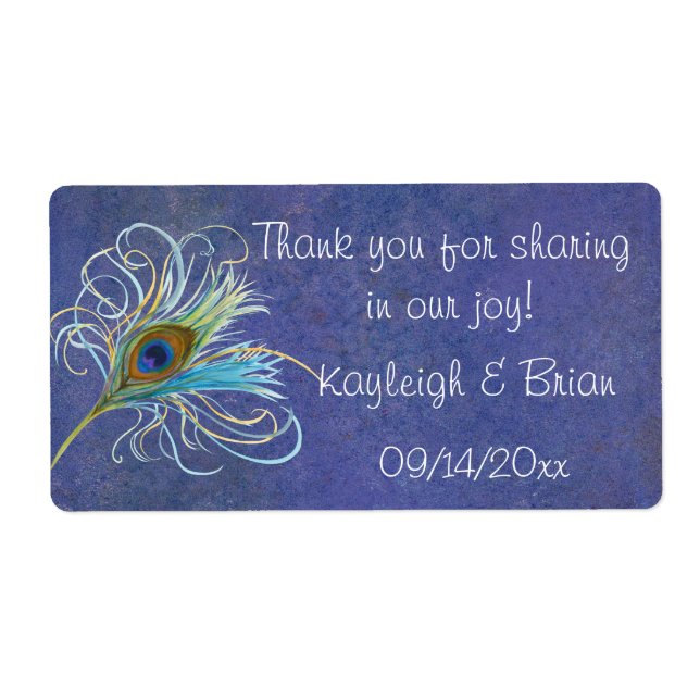 Etiqueta Peacock Glory Favkers (Frente)