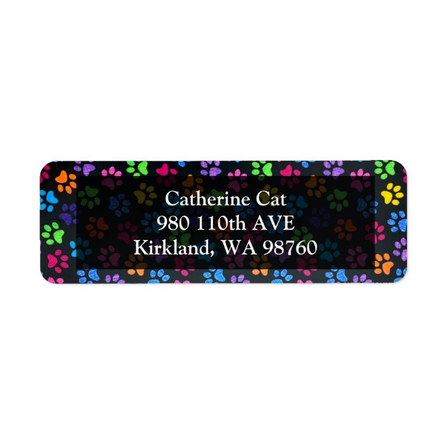 Etiqueta Peças Coloridas (Frente)