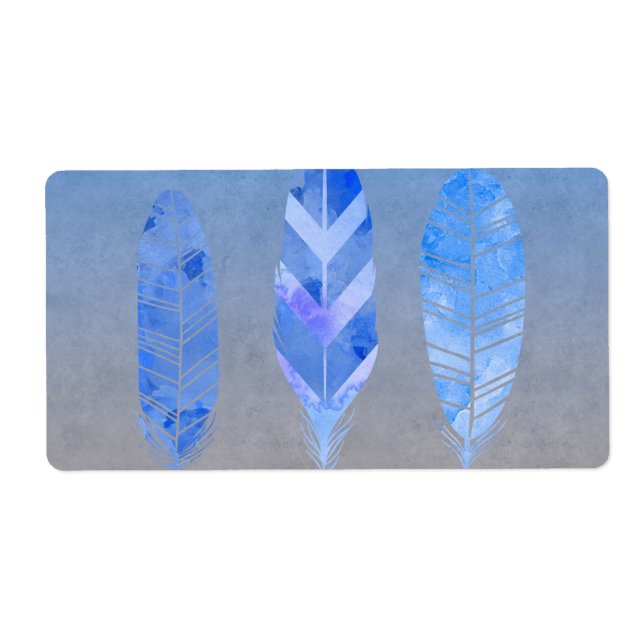 Etiqueta Pena Azul (Frente)