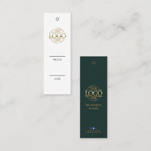 Etiqueta Pendente de Preço de Roupas com Logotipo