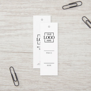 Etiqueta Pendente de Preço de Roupas com Logotipo