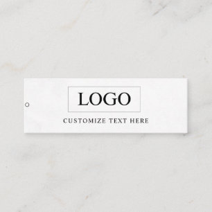 Etiqueta Pendente de Rótulo de Roupas de Logotipo