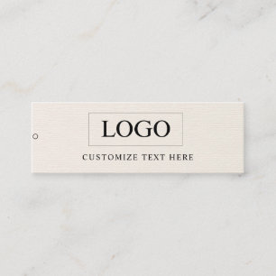 Etiqueta Pendente de Rótulo de Roupas de Logotipo 