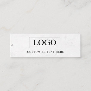 Etiqueta Pendente de Roupas com Logotipo de Negóci