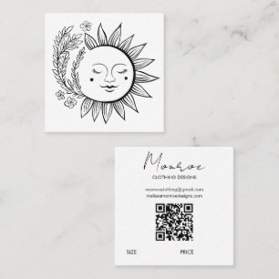 Etiqueta Pendente Personalizada Código QR Arte de