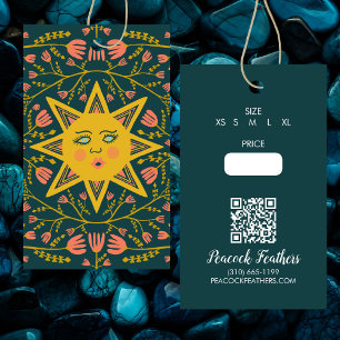 Etiqueta Pendente Personalizada Código QR Preço Fl