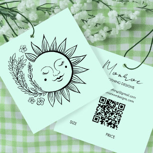 Etiqueta Pendente Personalizada QR Code Arte de Li