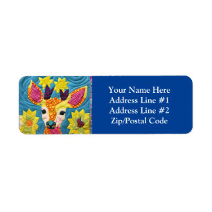 Etiqueta Pequeno Deer Quilt Como Design