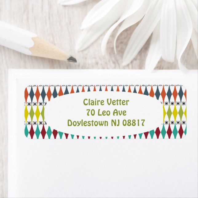 Etiqueta Pequenos Diamantes e Starbursts (Insitu)