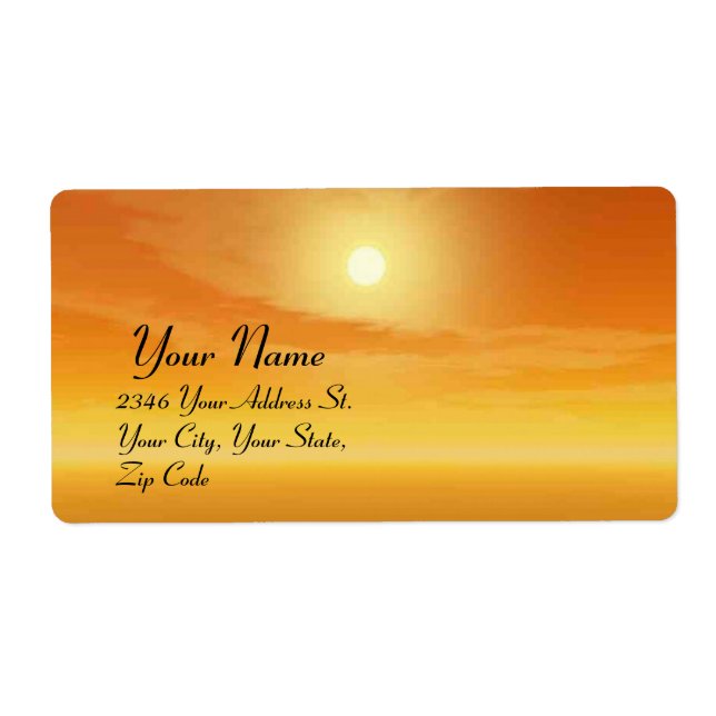 ETIQUETA PERIGO DE OURO (Frente)