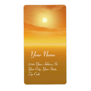 ETIQUETA PERIGO DE OURO