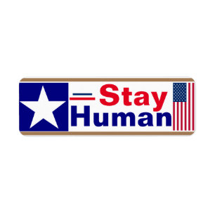 Etiqueta Permanecer Humano