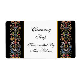 Etiqueta Personalizada de Arte Iluminada Gótica