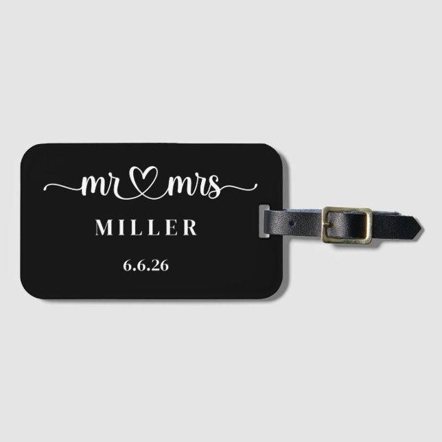 Etiqueta Personalizada de Bagagem (Frente Horizontal)