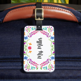 Etiqueta Personalizada de Bagagem de Destino do Mé