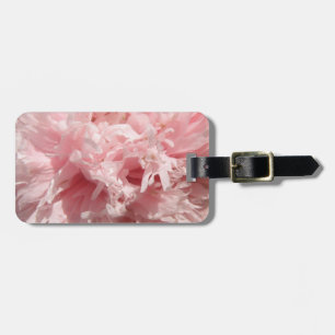 Etiqueta Personalizada de Bagagem Rosa Pálido Boni