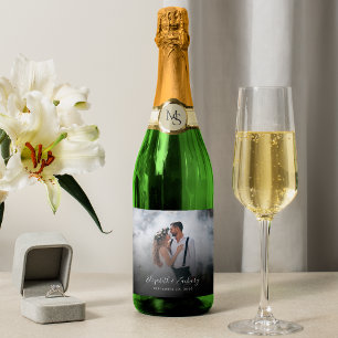 Etiqueta Personalizada de Champanhe Foto de Casame