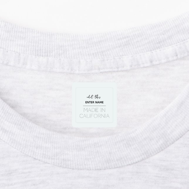 etiqueta personalizada de colcha personalizada (Afixado)