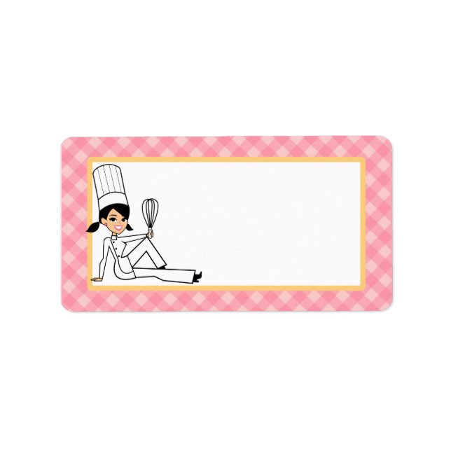 Etiqueta Personalizada de Criador Personalizado em (Frente)