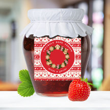 Etiqueta personalizada de doces de Natal