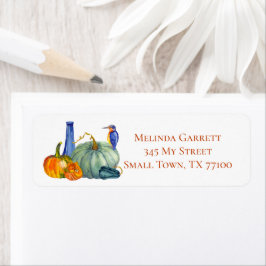 Etiqueta Personalizada de Fazenda de Queda Feliz d