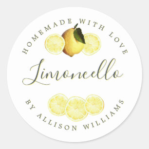 Etiqueta Personalizada De Limoncello
