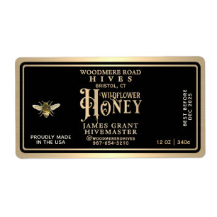 Etiqueta personalizada de vídeo hexadecimal para f