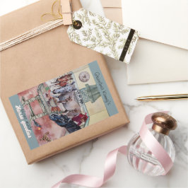 etiqueta personalizada dos cavalos