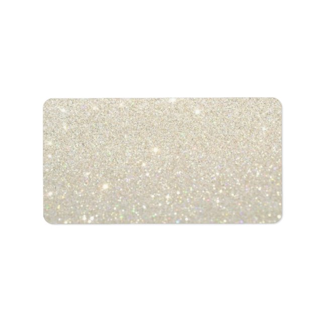 Etiqueta Personalizada - Fab branco Dourado para a (Frente)