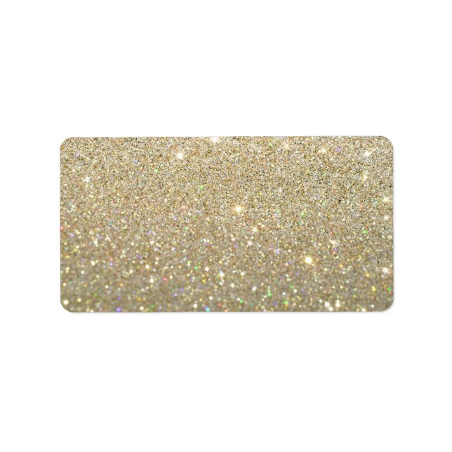 Etiqueta Personalizada - Fab de Glit Dourado (Frente)