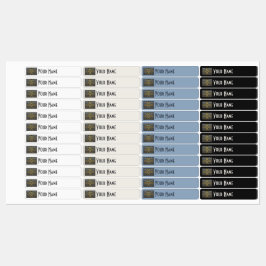 Etiqueta Personalizada Impermeável Bandeira da Sué