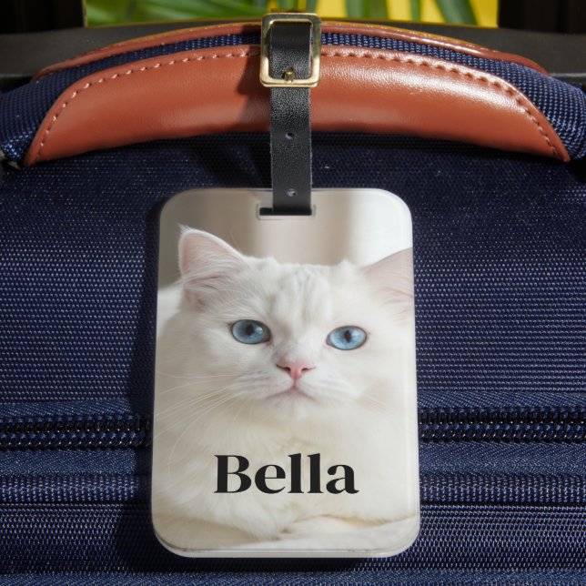 Etiqueta personalizada para bagagem com foto de ga (Frente Insitu 2)