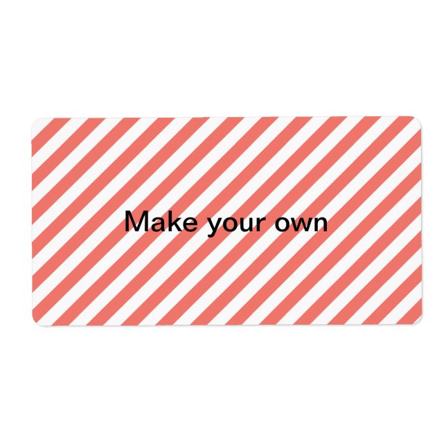 Etiqueta Personalizar produto (Frente)