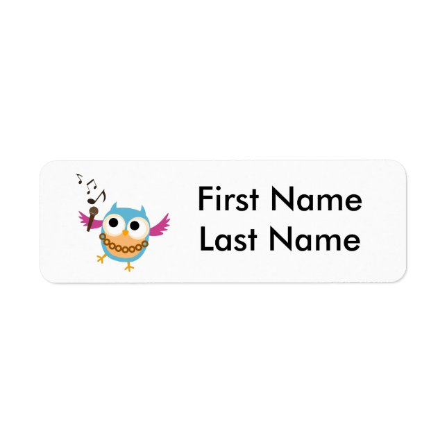 Etiqueta Personalizar rótulos infantis para suas coisas (Frente)