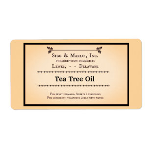 Etiqueta personalizar rx antigo