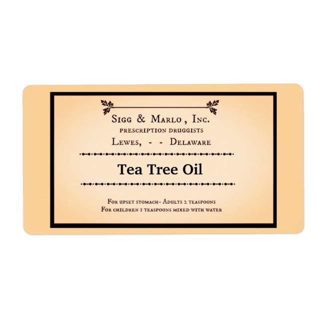 Etiqueta personalizar rx antigo (Frente)