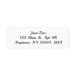 Etiqueta Personalized Address Labels Custom Name Stickers