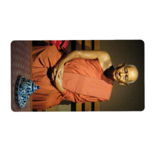 Etiqueta Phra Dhammayanmuni ... Monge Budista