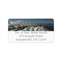 Picos de neve das montanhas Teton I Fotografia