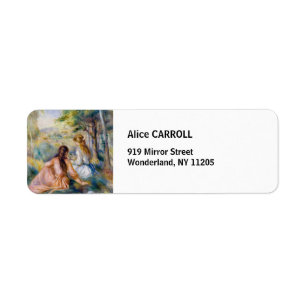 Etiqueta Pierre-Auguste Renoir - No Prado