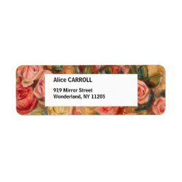 Etiqueta Pierre-Auguste Renoir - Rosas