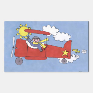 etiqueta piloto do avião